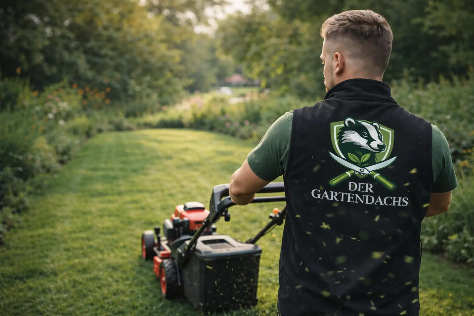 rasenmähen mit dem heckendachs ind Halle (Saale)